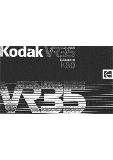 Kodak VR 35 K 80 manual. Camera Instructions.